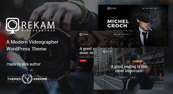 Rekam | Một chủ đề WordPress dành cho nhà quay phim hiện đại