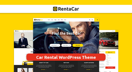 Rentacar - Chủ đề WordPress cho thuê / niêm yết ô tô