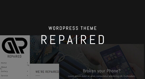 RepairEd — Chủ đề WordPress Sửa chữa & Mua sắm Kỹ thuật số