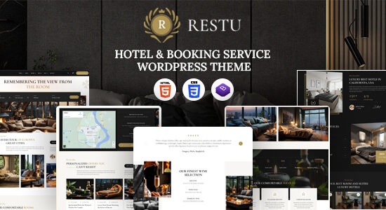 Restu - Chủ đề WordPress Khách sạn & Khu nghỉ dưỡng