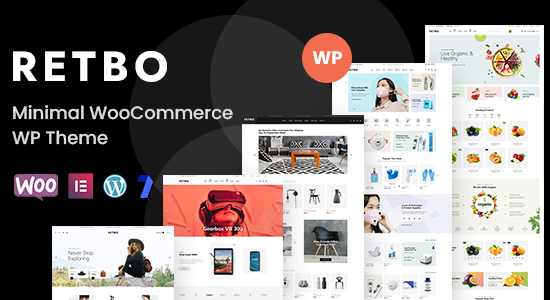 Retbo - Chủ đề WordPress WooC Commerce tối thiểu