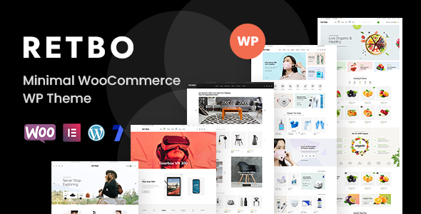 Retbo - Chủ đề WordPress WooC Commerce tối thiểu