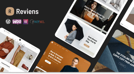 Reviens - Chủ đề WordPress thời trang WooC Commerce