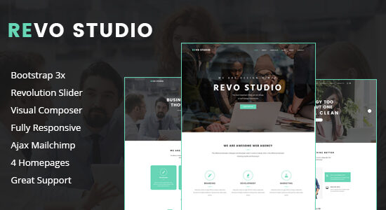 Revo Studio - Chủ đề WordPress đa năng