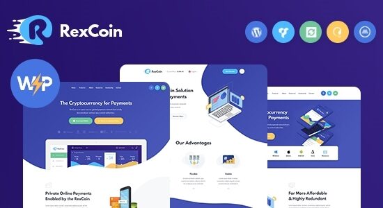 RexCoin | Chủ đề WordPress tiền điện tử ICO Coin