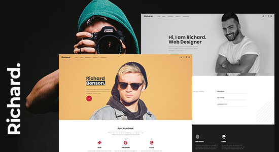 Richard - Chủ đề WordPress cá nhân của Onepage