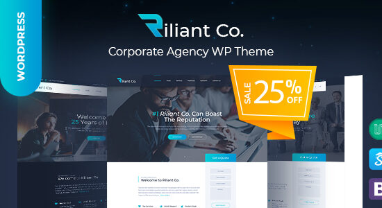 Riliant - Chủ đề WordPress dành cho cơ quan kinh doanh doanh nghiệp