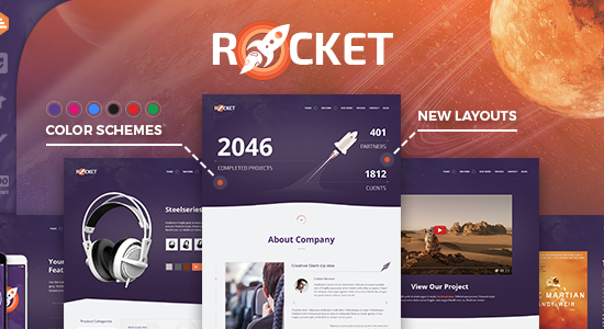 Rocket - Chủ đề WordPress đa năng sáng tạo