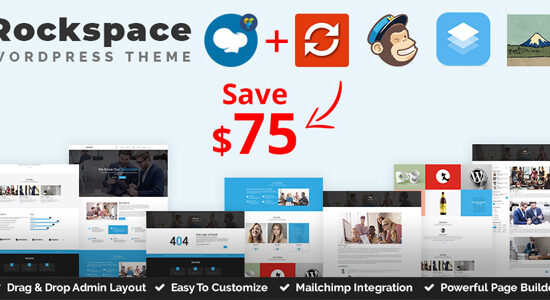 Rockspace - Chủ đề WordPress đa năng