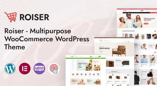 Roiser - Chủ đề WordPress WooC Commerce đa năng