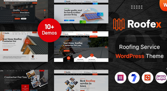 Roofex - Chủ đề lợp mái WordPress