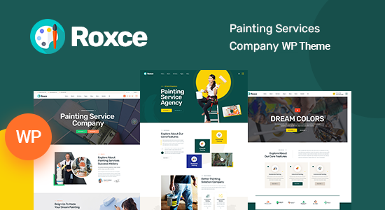 Roxce - Chủ đề WordPress về dịch vụ vẽ tranh