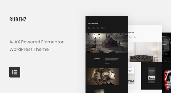 Rubenz – Danh mục sáng tạo AJAX WordPress Theme