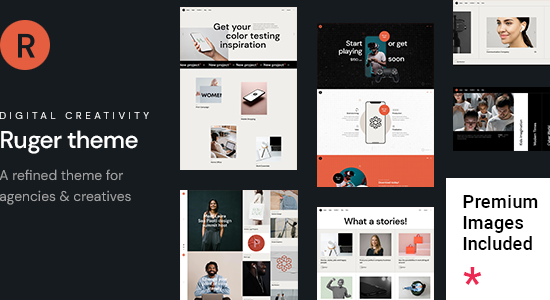 Ruger - Chủ đề Digital Agency và Portfolio