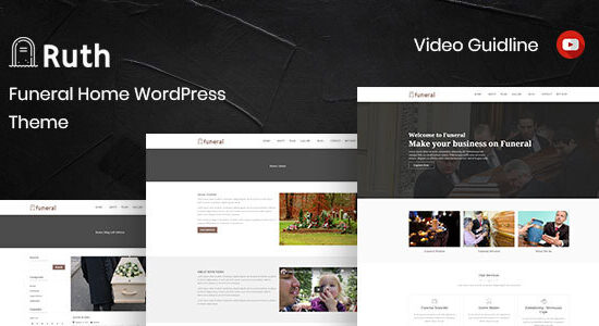 Ruth - Chủ đề WordPress Nhà tang lễ