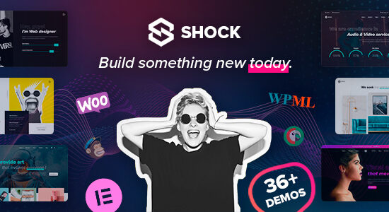 SHOCK - Chủ đề WordPress Elementor đa năng