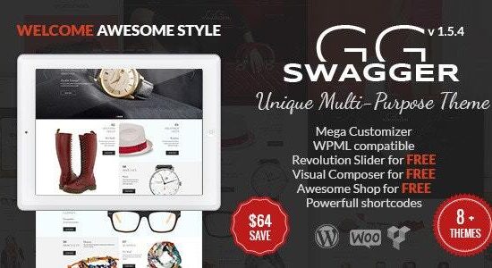 SWAGGER - Chủ đề WordPress đa mục đích độc đáo