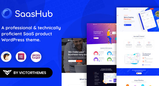 SaaSHub - Chủ đề WordPress sản phẩm kỹ thuật số