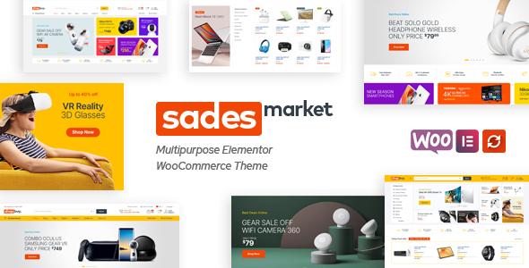 SadesMarket - Chủ đề WordPress đa năng