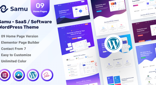 Samu - SaaS / Chủ đề WordPress phần mềm