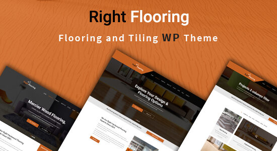 Sàn bên phải - Dịch vụ ốp lát Theme WordPress