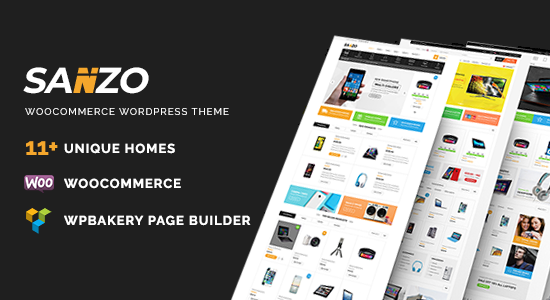 Sanzo | Chủ đề WordPress WooC Commerce đáp ứng