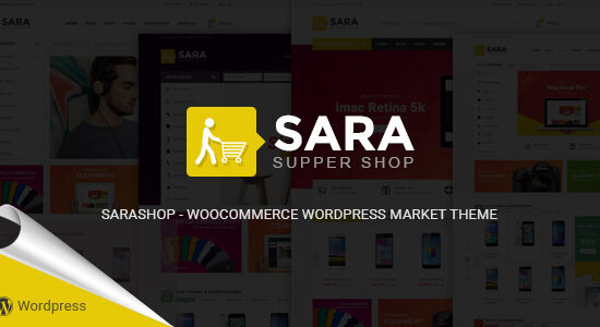 Sara - Chủ đề thị trường WordPress WooC Commerce