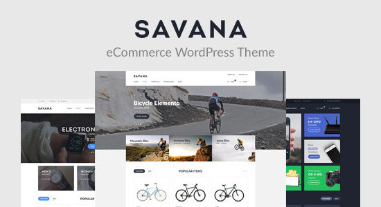 Savana - Chủ đề WordPress WooC Commerce đa khái niệm cho thương mại điện tử