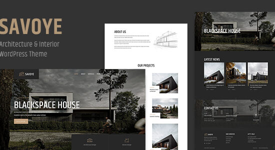 Savoye - Chủ đề WordPress Kiến trúc & Nội thất