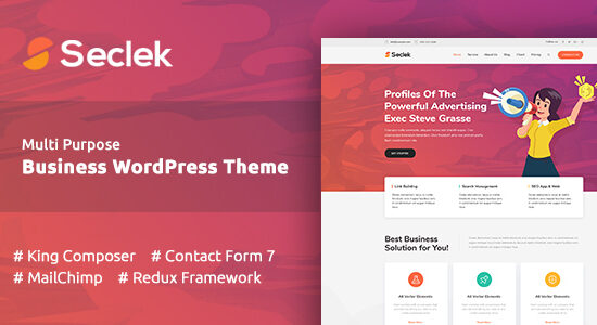 Seclek - Chủ đề WordPress đa năng