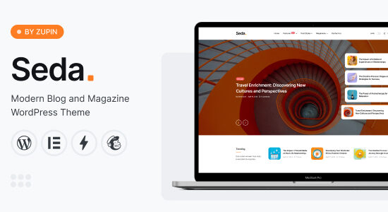 Seda – Chủ đề WordPress Tin tức & Tạp chí