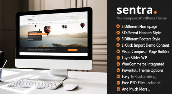 Sentra - Chủ đề WordPress đa năng dành cho doanh nghiệp