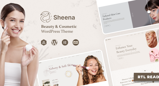 Sheena - Chủ đề WordPress của cửa hàng mỹ phẩm làm đẹp