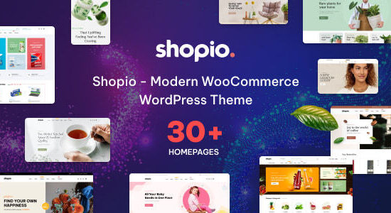 Shopio - Chủ đề WordPress WooC Commerce đa năng