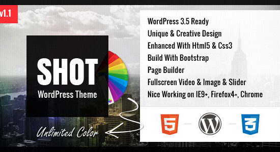 Shot - Chủ đề WordPress đáp ứng đầy đủ Ajax