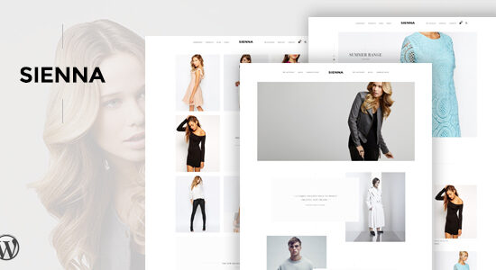 Sienna - Chủ đề WordPress thời trang WooC Commerce