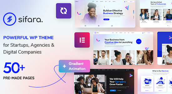 Sifara - Chủ đề WordPress khởi nghiệp & đại lý