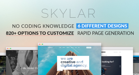 Skylar - Theme WordPress đa mục đích nhanh, được tối ưu hóa và có khả năng tùy chỉnh cao