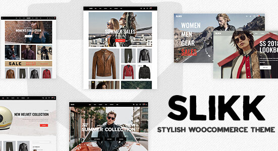 Slikk - Một chủ đề WooC Commerce sành điệu