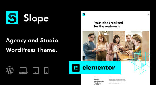 Slope – Chủ đề WordPress của Agency & Studio