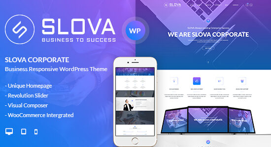 Slova - Chủ đề WordPress đáp ứng doanh nghiệp