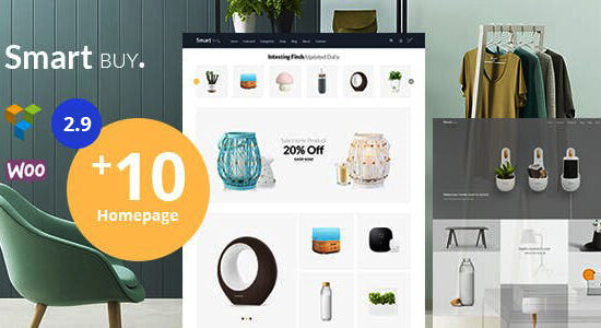 Smartbuy - Mua sắm WooC Commerce WordPress cho chủ đề kỹ thuật số và Garden Home