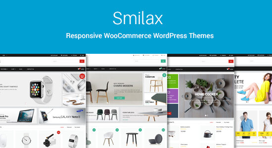 Smilax - Chủ đề WooC Commerce cho máy tính