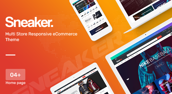 Sneaker - Chủ đề giày cho WooC Commerce WordPress