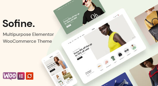 Sofine - Chủ đề WooC Commerce đa năng Elementor