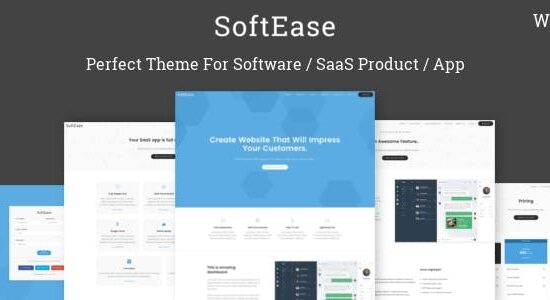 SoftEase - Phần mềm đa năng / Chủ đề WordPress sản phẩm SaaS