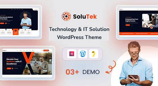 Solutek - Theme WordPress về Công nghệ & Dịch vụ CNTT