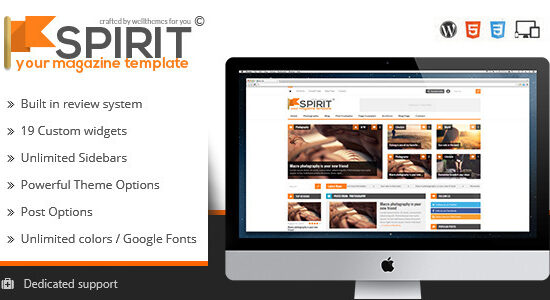Spirit - Chủ đề tạp chí WordPress đáp ứng