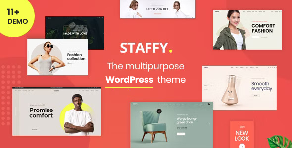 Staffy - Chủ đề thương mại điện tử WordPress đa năng đáp ứng