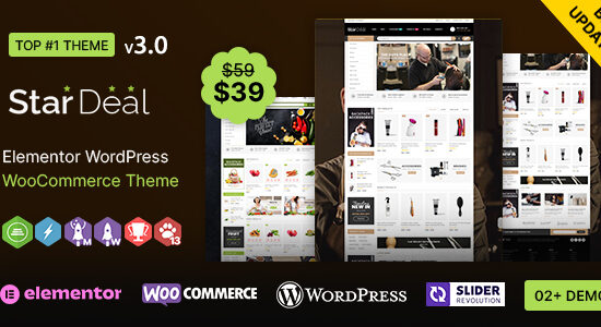 Star Deal - Chủ đề WooC Commerce đa năng